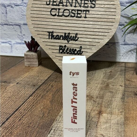TYS BEAUTY Final Treat + Clear Hyaluronic Acid Setting Spray FULL SZ - Picture 1 of 8